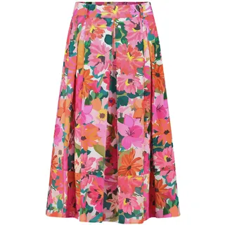 Vera Mont Midirock "Sportiver Rock mit Gummizug", gelb, pink