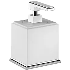 Gessi Eleganza, Spenderhalter zum Hinstellen mit Becher, 46437, Farbe: Messing Antik