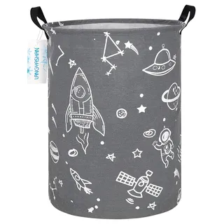 Wäschekorb, Weltraum-Universum, Leinenstoff, zusammenklappbar | Wasserdichter Aufbewahrungskorb für Kinder, Kleiderkörbe für Kinder, Kinderzimmer, Schlafzimmer, Badezimmer