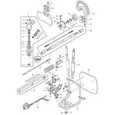 Makita 173218500N Flex-Achse für Modell EBH340R Freischneider