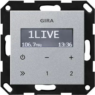 Gira 228426 Smart Home zentrale Steuereinheit Zubehörteil (228426) - Silber