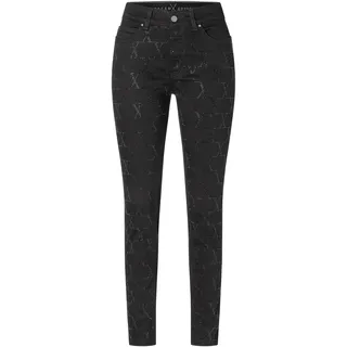 MAC Skinny-fit-Jeans »DREAM SKINNY chain glitter« mit Glitzersteine Muster
