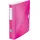 Qualitäts-Ordner 180° Active WOW, A4, Schmal, Abgerundeter Rücken, 6,5 cm breit, Gummibandverschluss, Leichtes Polyfoam, Plastik-Ordner, WOW Serie, Pink, 11070023