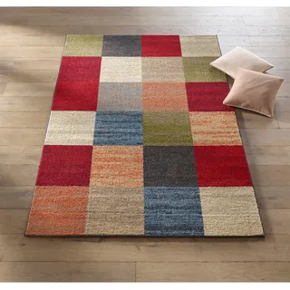 Teppich HEINE HOME Gr. 4, bunt (terracotta, bunt), B:133cm H:12mm L:190cm, Kunstfaser, Polypropylen, Teppiche, Teppich