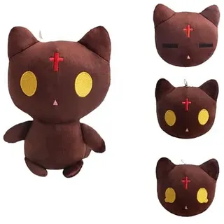 Zhongkaihua KONOSUBA Chomusuke Figur weiches Kissen, Anime-Cartoon, niedlich, weiche PP-Baumwolle, gefülltes Kissen, Zuhause, Sofa, Dekoration, Geschenk