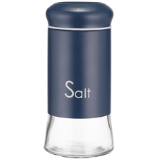 Galicja Gewürzdosen GRENO – Gewürz Organizer – Salzstreuer – Gewürzstreuer – Spice Jars – Salzstreuer klein – 150ml Gewürzgläser fur SALT Marineblau