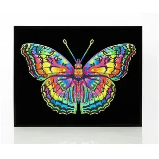 Carletto Diamond Painting Neon Schmetterling
