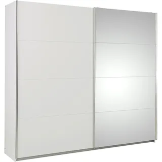 Rauch Schwebetürenschrank Moita 226 x 210 x 62 cm Weiß