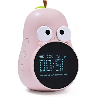 Kinderwecker Schlaftrainer USB opladen rosa