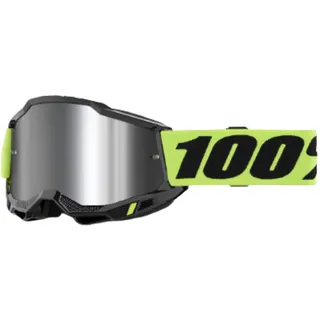100% SPEEDLAB Fahrradsonnenbrille - Accuri 2 - Gelb/Schwarz/Silber