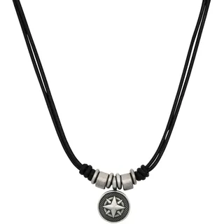 s.Oliver Kette mit Anhänger Kompass, schwarz