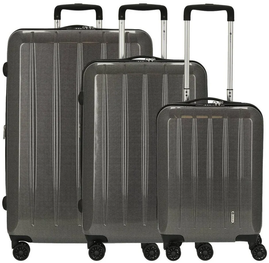 Bild von Trolleyset London 2.0, 3-tlg. carbon/schwarz