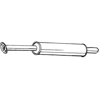 BOSAL Mittelschalldämpfer BOSAL 154-501