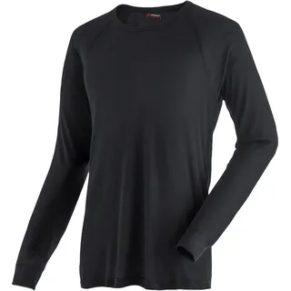 Maier Sports Adrian, Herren, Wäsche-Set, Thermounterwäsche für kalte Wintertage beim Skifahren oder eisigen Wandertouren, Skiunterwäsche mit dryprotec Technologie, Atmungsaktiv, schwarz, 3XL,
