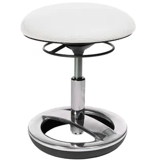 Topstar Kindersitzhocker Sitness Bobby Alu poliert weiß