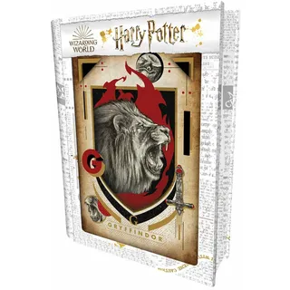 Prime 3d Harry Potter Gryffindor Potter Puzzle-buch Golden Golden One Size