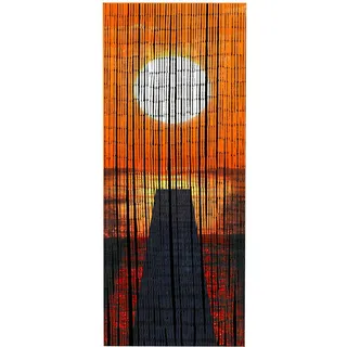 Wenko Bambusvorhang Sonnenuntergang 90 cm x 200 cm