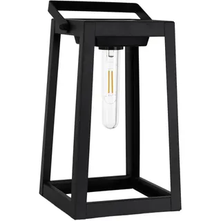 NÄVE Solarleuchte Kunststoff und Metall h: 25,5 cm 1 Stk. schwarz