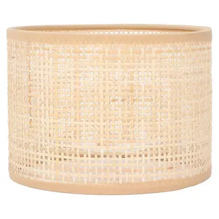 Rattan-Lampenschirm, Ersatz, gewebter Korb, Kronleuchter, Vintage-Hängetisch, kleine Lichtabdeckung, E27, E14
