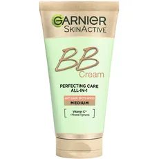 Bild SkinActive BB Cream Perfektionierende All-In-1 Pflege Mittel LSF50 gegen dunkle Flecken, Mineralpigmenten,