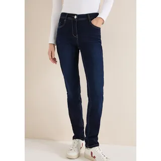Cecil slim Leg Jeans Dark Blue wash, 31,