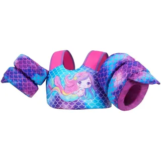 Gogokids Baby Schwimmweste mit Schwimmflügeln für 15-30 kg, EN 13138-1 Zertifizierte Schwimmhilfe für Kinder von 2-6 Jahren, Schwimmnudel für Kleinkinder mit Armflügeln für Pool, Strand & Schwimm