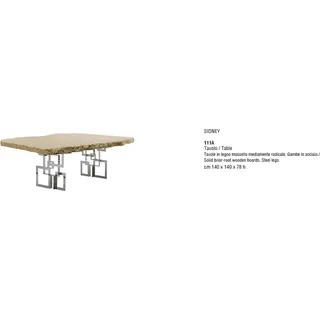 Esszimmertische Esstisch aus Holz Esstische Moderner Stil Massivholzmöbel - Braun