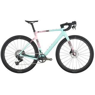 Scott Bikes Addict 10 Force Xplr Axs 2026 Gravelbike - Gelato Blue / Gelato Pink - L