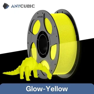 3D-Drucker Filament - PLA - Leuchtet im Dunkeln - Phosphoreszierend - Umweltfreundlich - Gelb