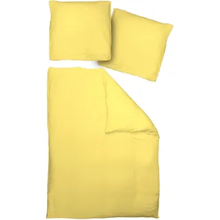 Adam Uni Collection light Gelb 135 x 200 cm + 2 x 80 x 80 cm