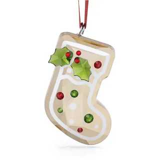 Swarovski Holiday Cheers, Gingerbread Stocking Ornament