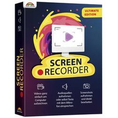 Bild von Markt & Technik Screen Recorder Ultimate Vollversion, 1 Lizenz Windows Recording Software