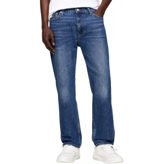 Tommy Jeans Herren Jeans Hose Dad Jeans Regular Fit Tapered Fit, Blau (Denim Dark), 29W/36L