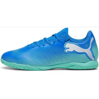 Future 7 Play IT hyperlink blue/mint/puma white 45