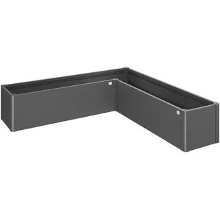Biohort Belvedere MINI 201 x 201 x 45 cm Dunkelgrau-Metallic