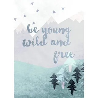 KOMAR Wandbild Wild and Free 50 x 70 cm