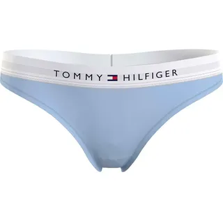 Tommy Hilfiger Damen String Tanga, Blau (Breezy Blue), L