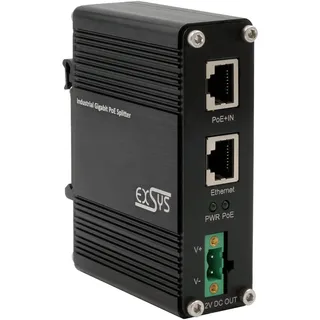 Exsys EX-60325 10/100/1000 PoE+ Splitter