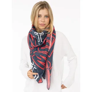 Zwillingsherz »"Anker Moin"« Küstenfeeling, Baumwollmischung, Feinstrick, Schriftzug, maritim,