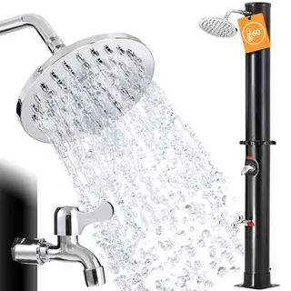 monzana Solardusche schwarz 20 l