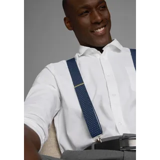 MAN'S WORLD Hosenträger in bequemer Breite & extra Länge bis 130cm - neue Farbe jeansblau