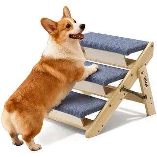 Vevor Hundetreppe 3-stufig 510x470x370 mm Holz