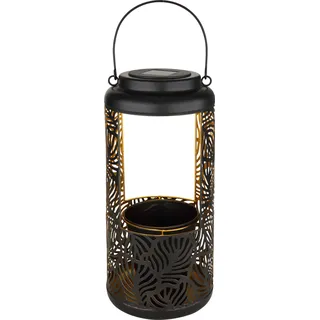 GLOBO Lighting Solarleuchte SOLAR DH 15x41 cm bunt Solarlampe Gartenleuchte - Bunt