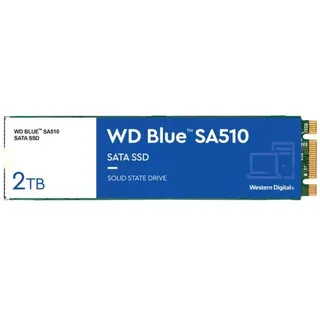 Western Digital WD Blue SA510 SSD 2TB, M.2 2280 / B-M-Key / SATA 6Gb/s (WDS200T3B0B / WDBB8H0020BNC)