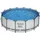 Steel Pro Max Frame Pool Set Ø 427 x 122 cm inkl. Abdeckplane, Filterpumpe, Poolleiter, Reparaturset