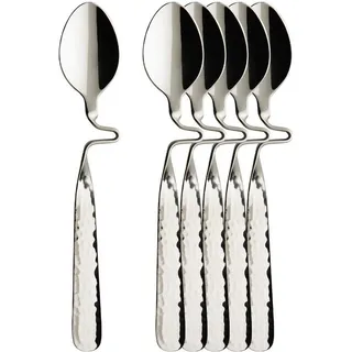 Villeroy & Boch Kaffeelöffel 6 St. Edelstahl 17,5 cm Silber