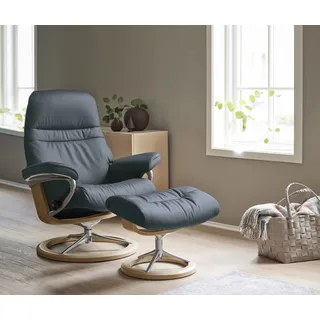 Stressless Hocker Sunrise 57 x 42 x 40 cm Blau