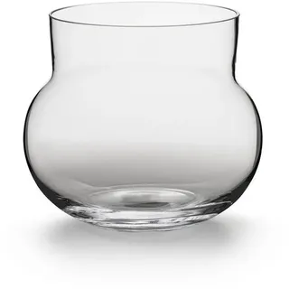 Markslöjd Vase , Glas , bauchig , 19 cm , handgemacht, zum Stellen , Dekoration, Vasen, Glasvasen