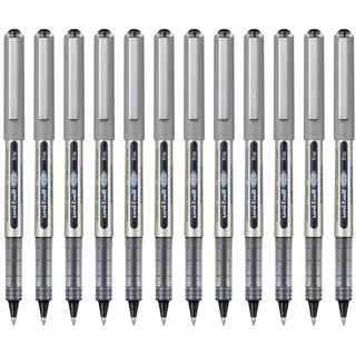 Uni-Ball Rollerball Eye Fine UB-157E Flüssigtinte, schwarz, 0,7 mm, 12 Stück