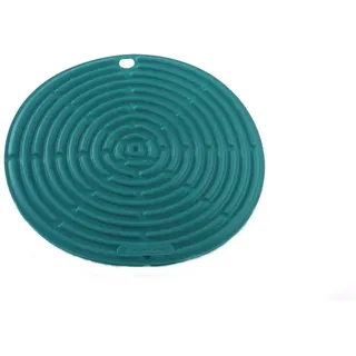 Le Creuset Runder Topflappen aus Silikon, ⌀ 20 cm, Karibik, 93000230490200